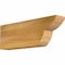 Ekena Millwork Crestline Rough Sawn Rafter Tail, Western Red Cedar, 4"W x 8"H x 24"L RFT04X08X24CRE00RWR - alternate 1